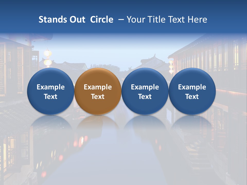 Coastal Wave Water PowerPoint Template