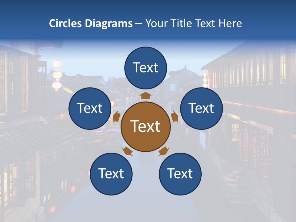 Coastal Wave Water PowerPoint Template