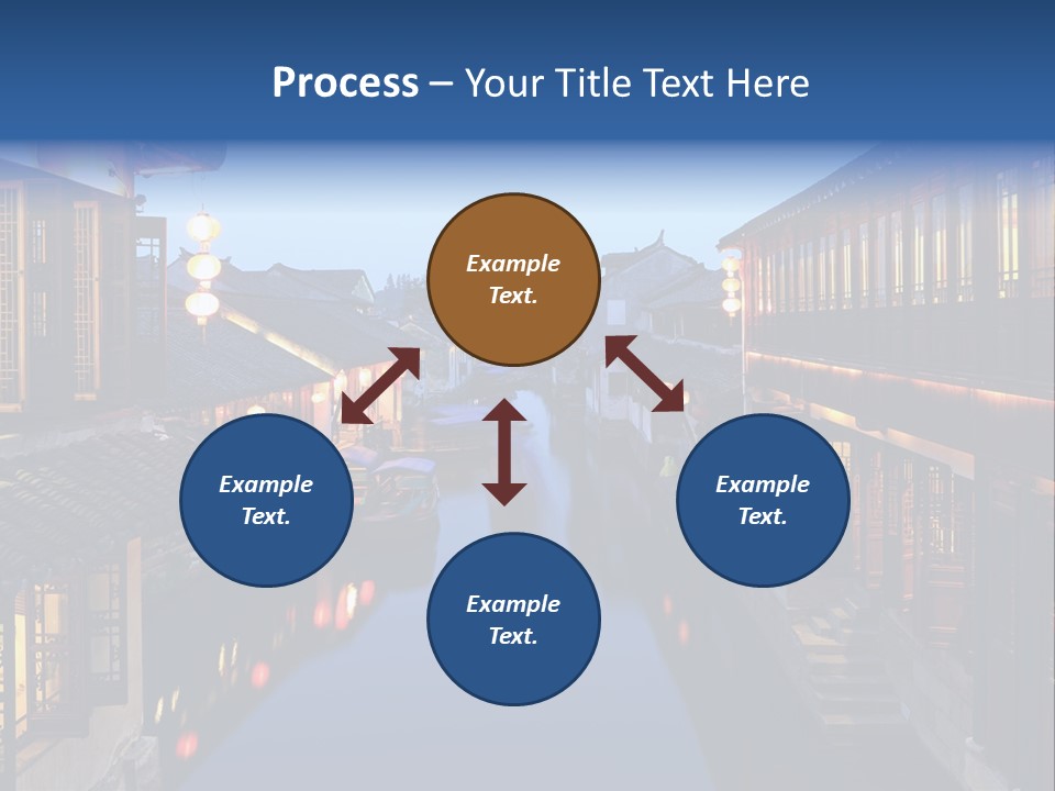 Coastal Wave Water PowerPoint Template
