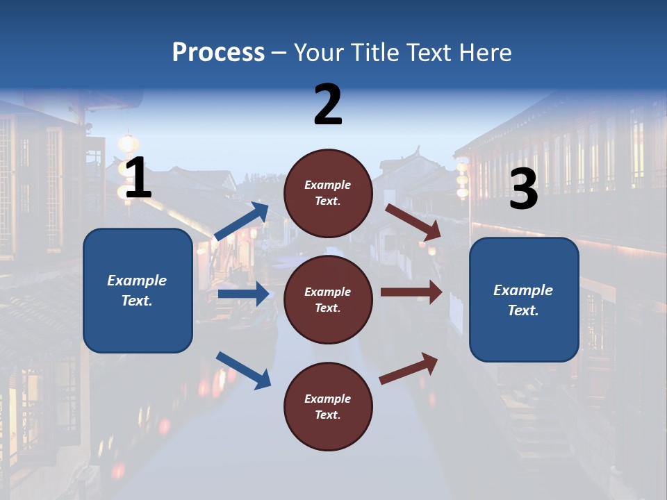 Coastal Wave Water PowerPoint Template