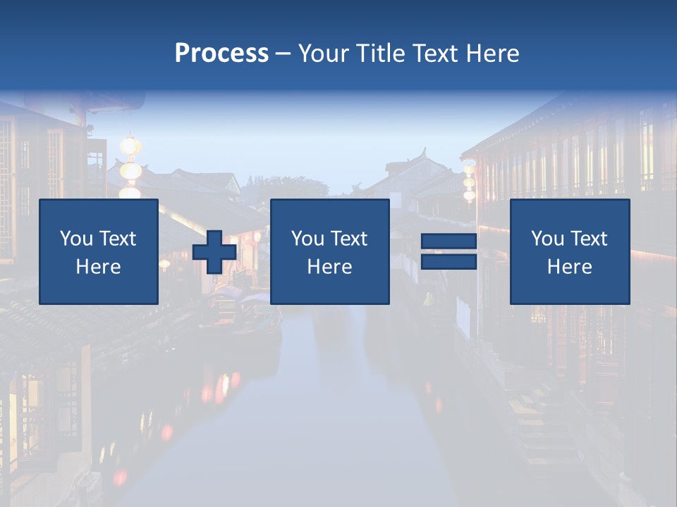 Coastal Wave Water PowerPoint Template