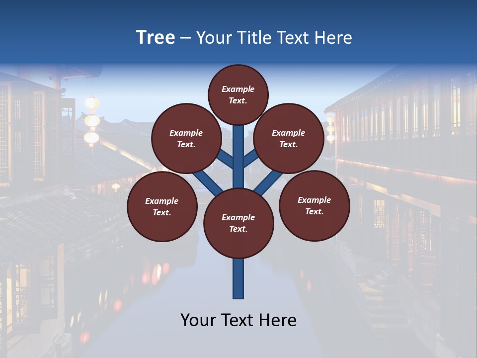 Coastal Wave Water PowerPoint Template