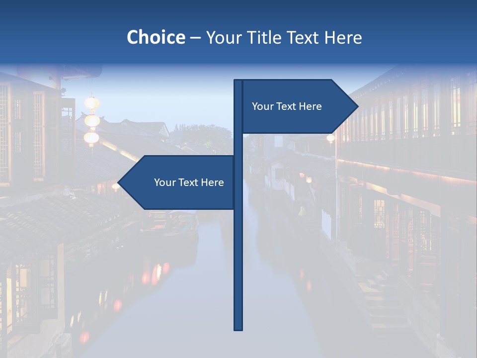 Coastal Wave Water PowerPoint Template