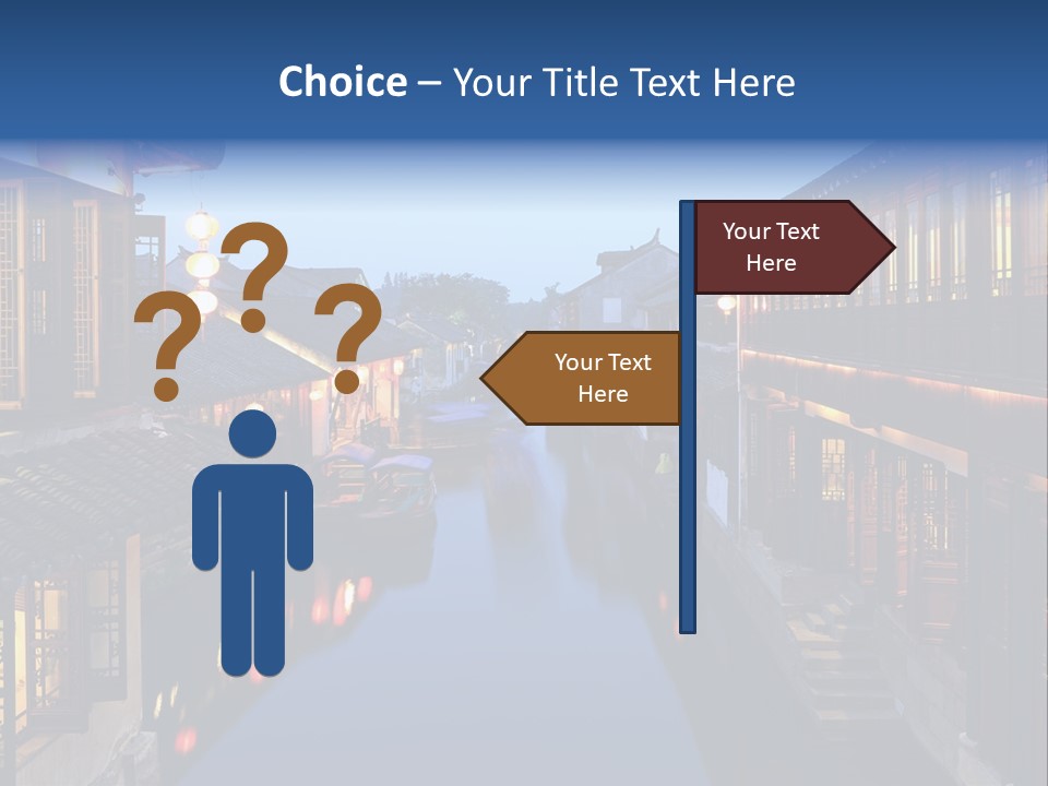 Coastal Wave Water PowerPoint Template