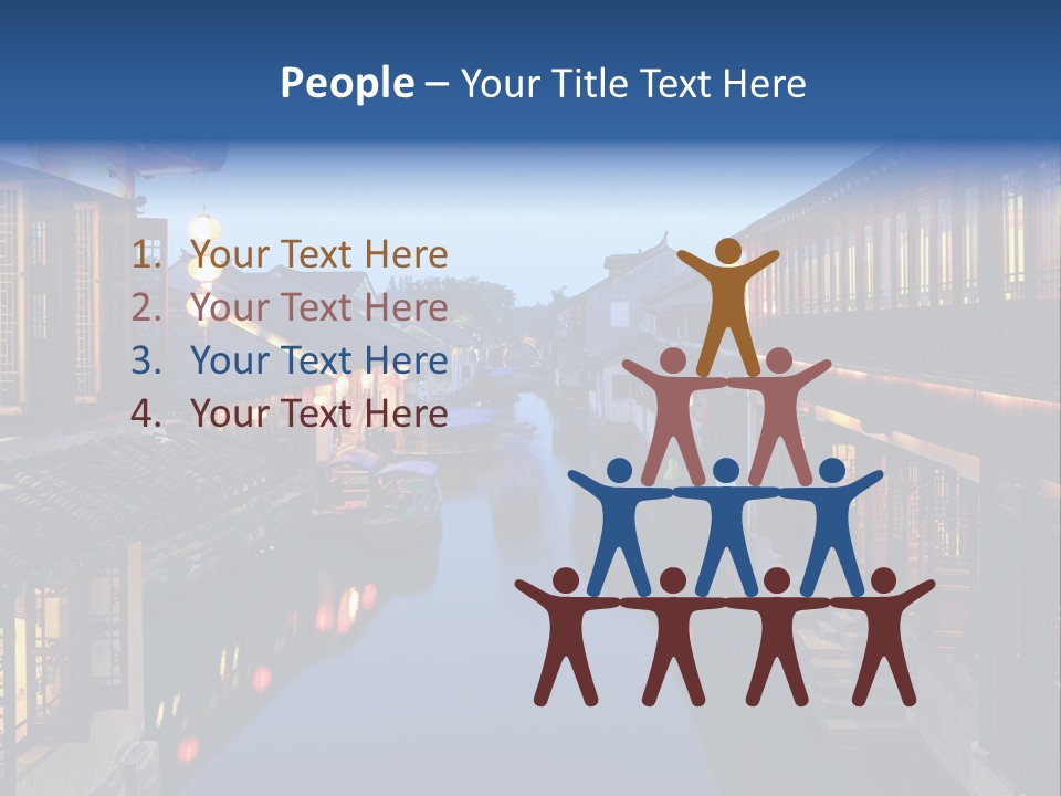 Coastal Wave Water PowerPoint Template