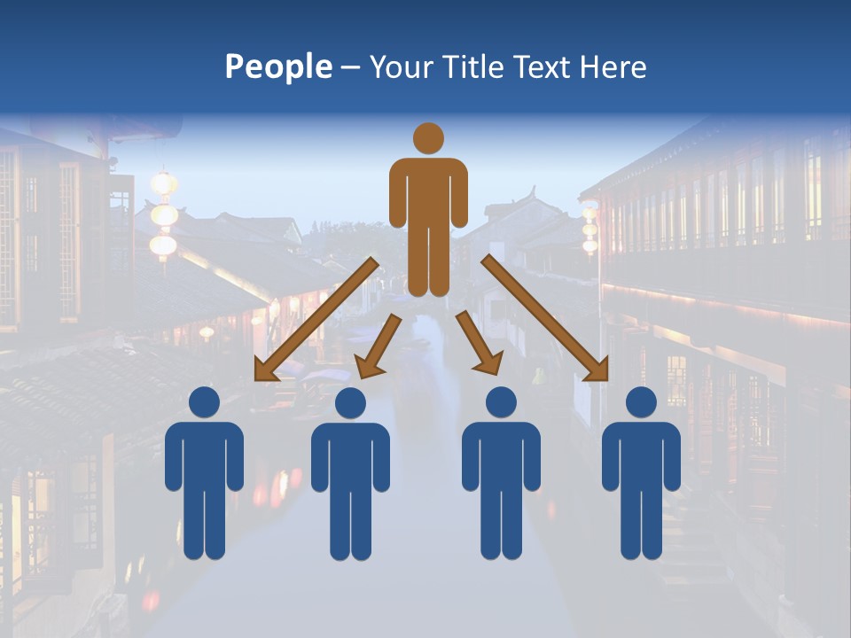 Coastal Wave Water PowerPoint Template