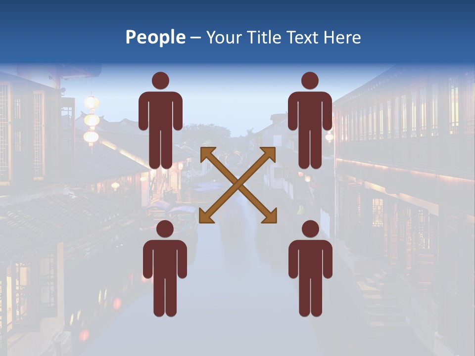 Coastal Wave Water PowerPoint Template