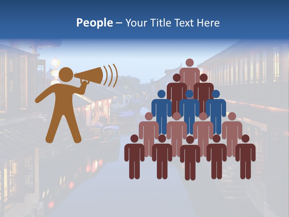 Coastal Wave Water PowerPoint Template