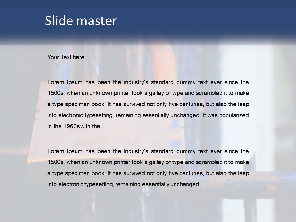 Retirement Sad Retired PowerPoint Template