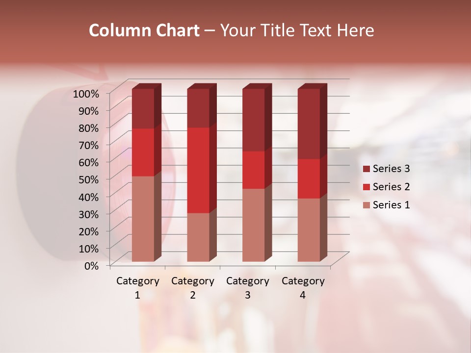White Single Portrait PowerPoint Template