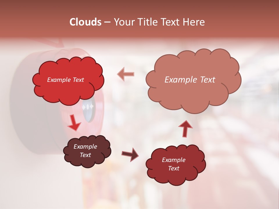White Single Portrait PowerPoint Template