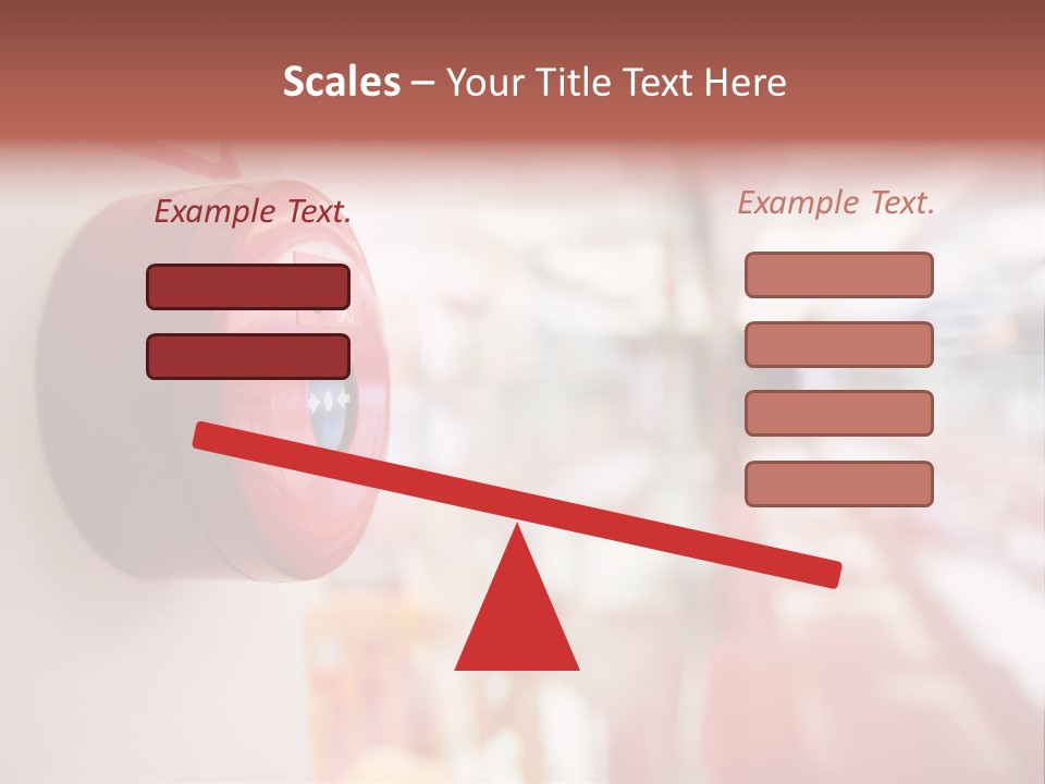 White Single Portrait PowerPoint Template