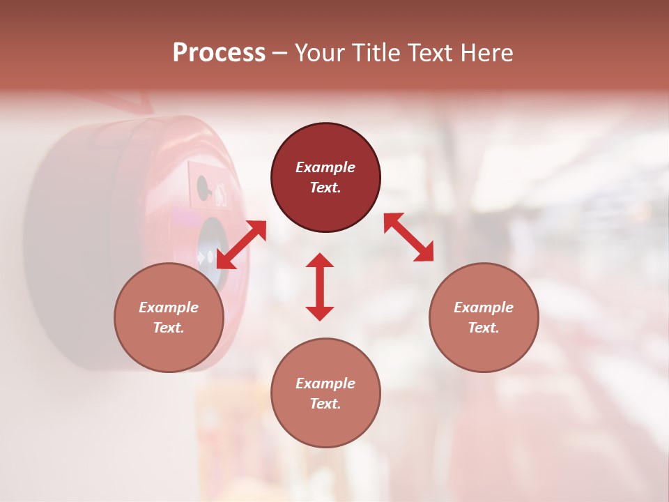 White Single Portrait PowerPoint Template