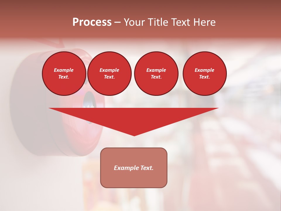 White Single Portrait PowerPoint Template