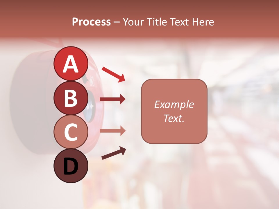 White Single Portrait PowerPoint Template