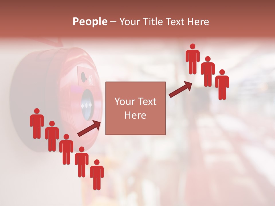 White Single Portrait PowerPoint Template