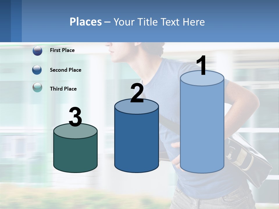 White Life Coastal PowerPoint Template