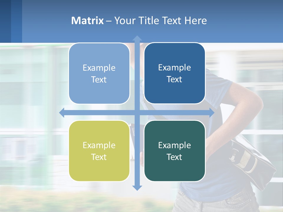 White Life Coastal PowerPoint Template