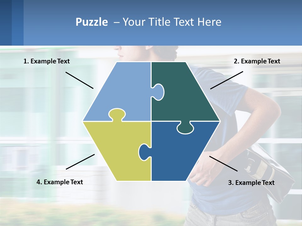 White Life Coastal PowerPoint Template