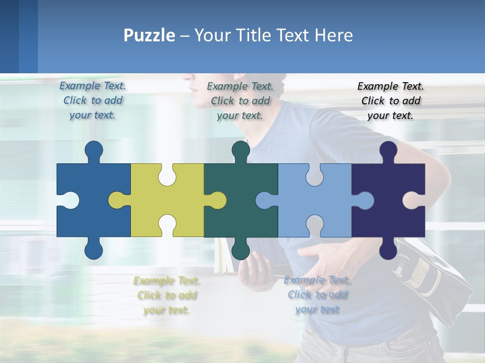 White Life Coastal PowerPoint Template