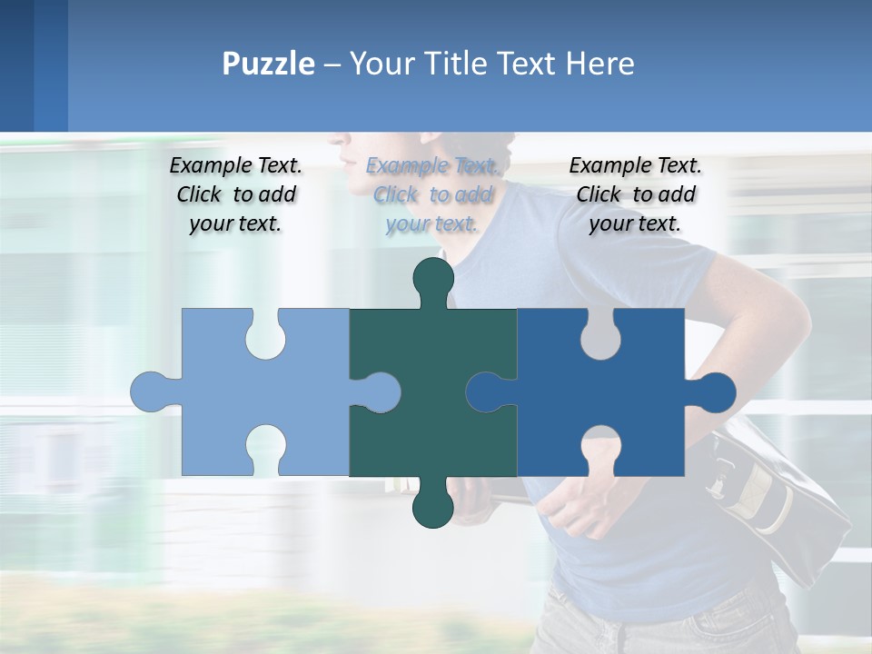 White Life Coastal PowerPoint Template