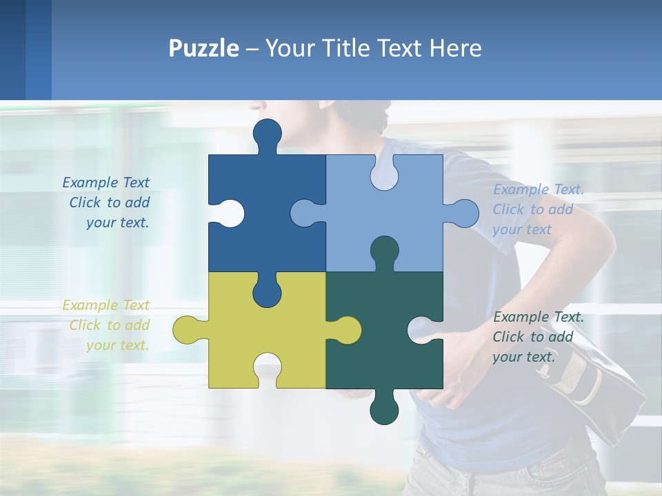 White Life Coastal PowerPoint Template