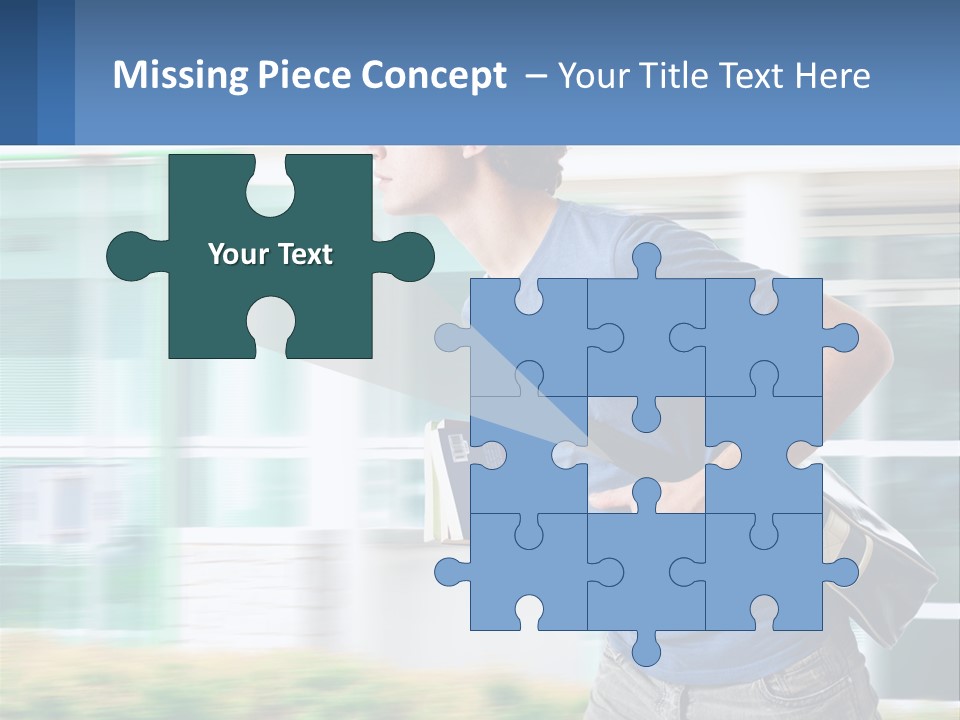 White Life Coastal PowerPoint Template