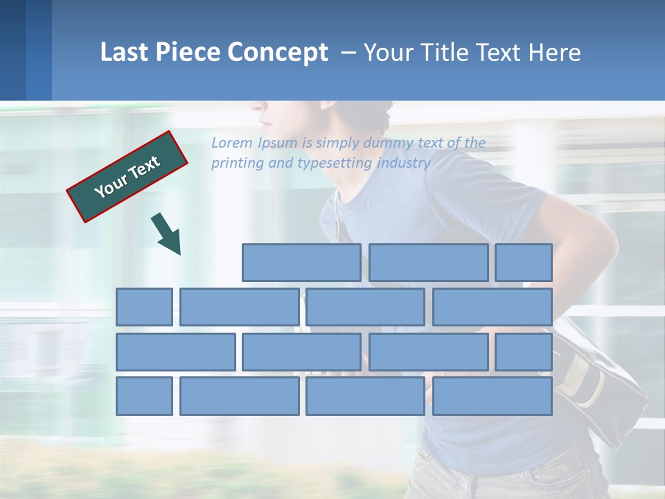 White Life Coastal PowerPoint Template