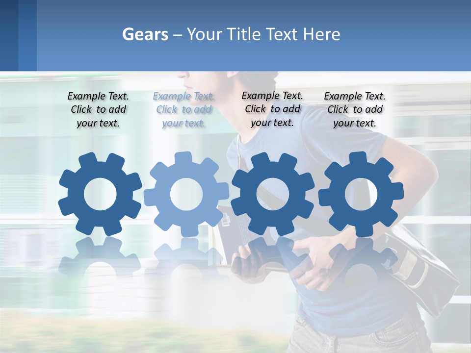 White Life Coastal PowerPoint Template