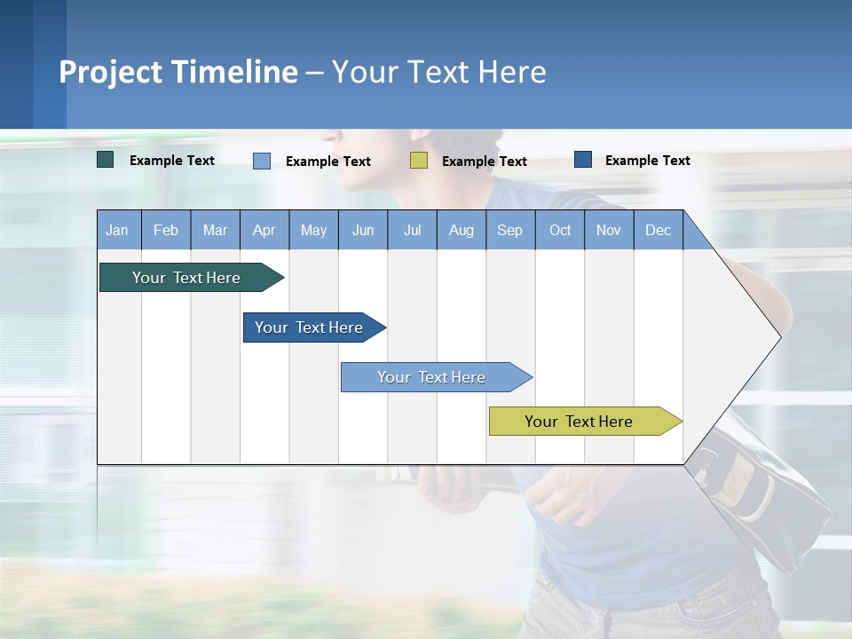 White Life Coastal PowerPoint Template