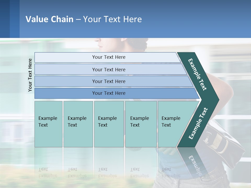 White Life Coastal PowerPoint Template