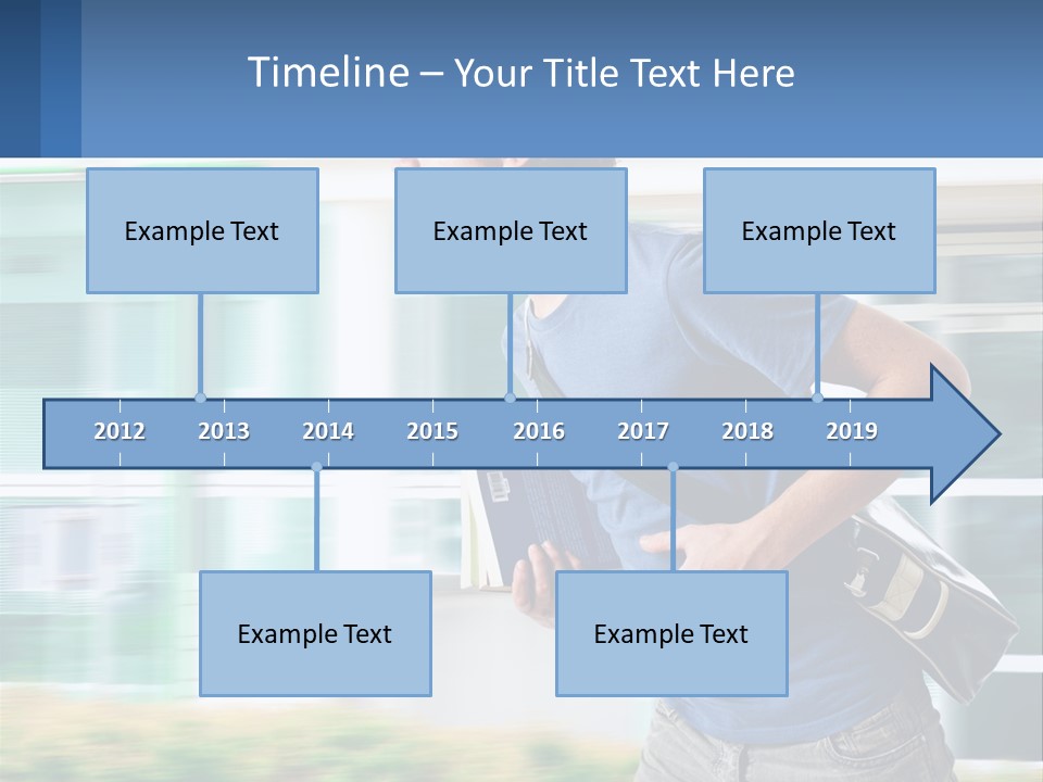 White Life Coastal PowerPoint Template
