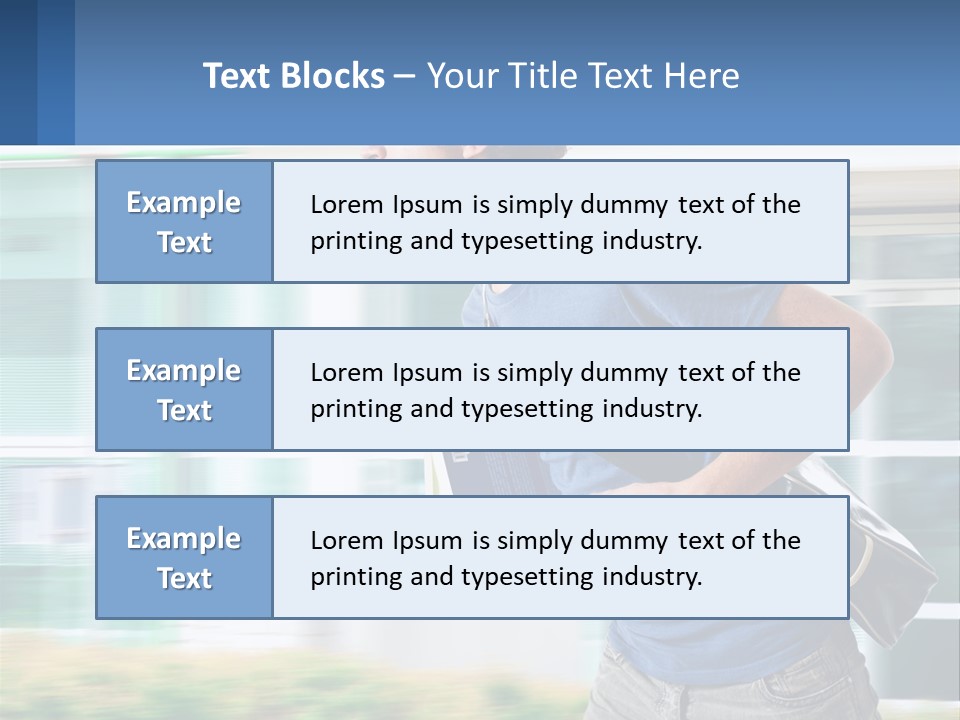 White Life Coastal PowerPoint Template
