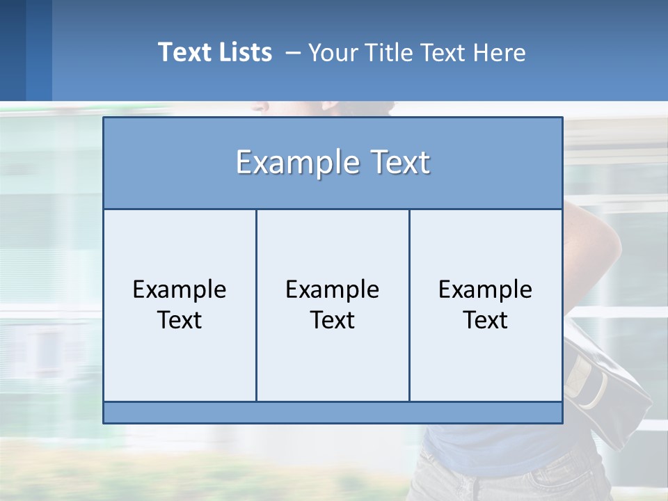 White Life Coastal PowerPoint Template