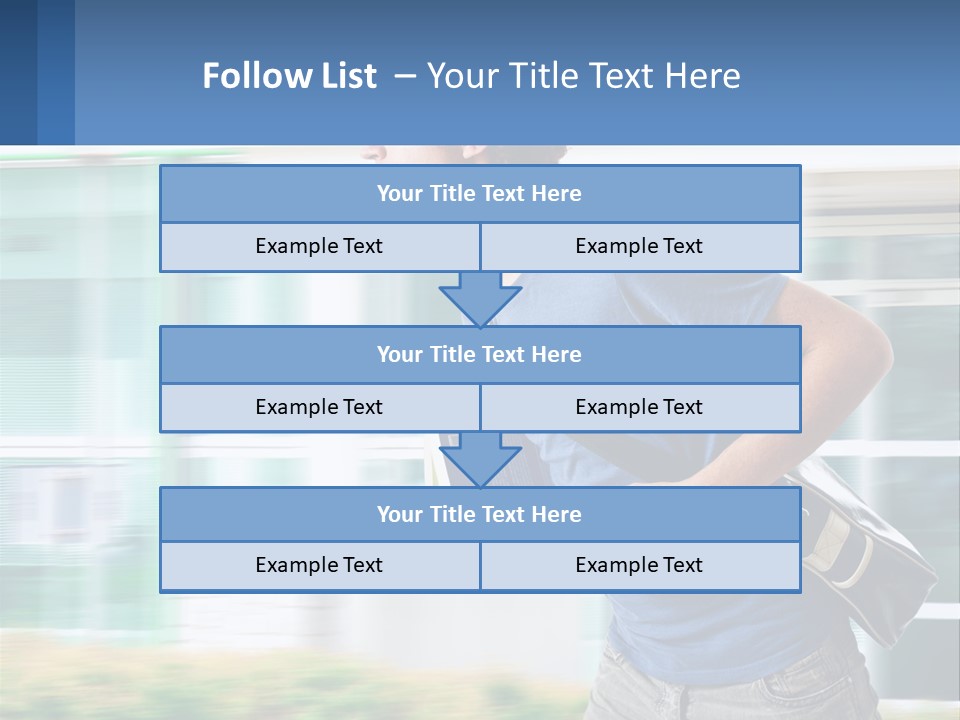 White Life Coastal PowerPoint Template
