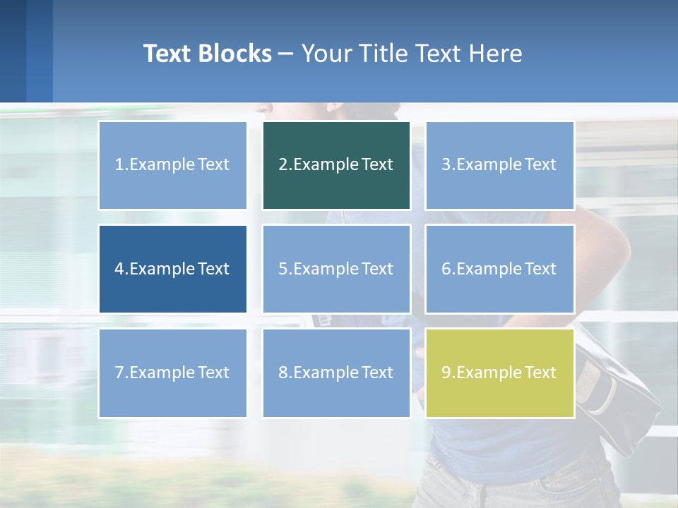 White Life Coastal PowerPoint Template