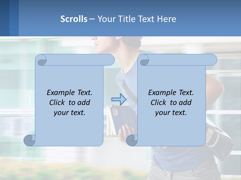White Life Coastal PowerPoint Template