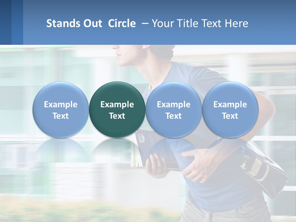 White Life Coastal PowerPoint Template