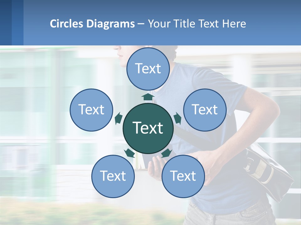 White Life Coastal PowerPoint Template