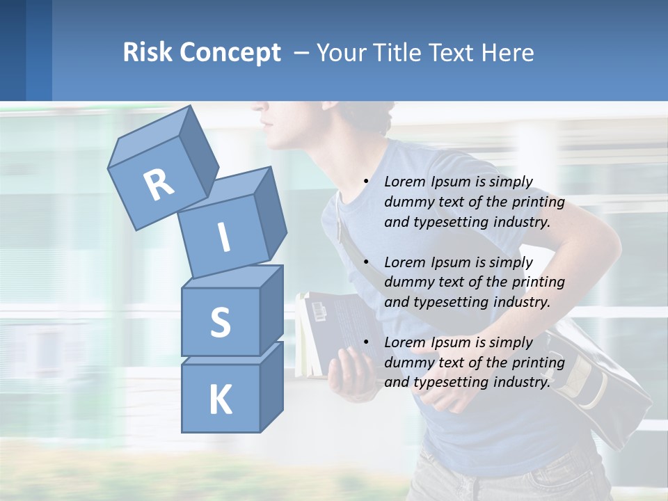 White Life Coastal PowerPoint Template