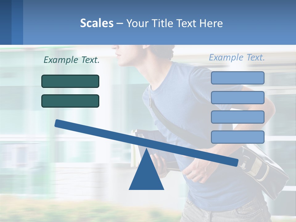 White Life Coastal PowerPoint Template
