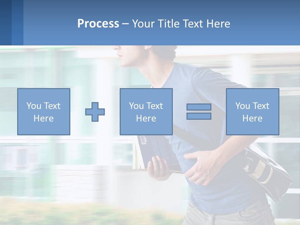 White Life Coastal PowerPoint Template