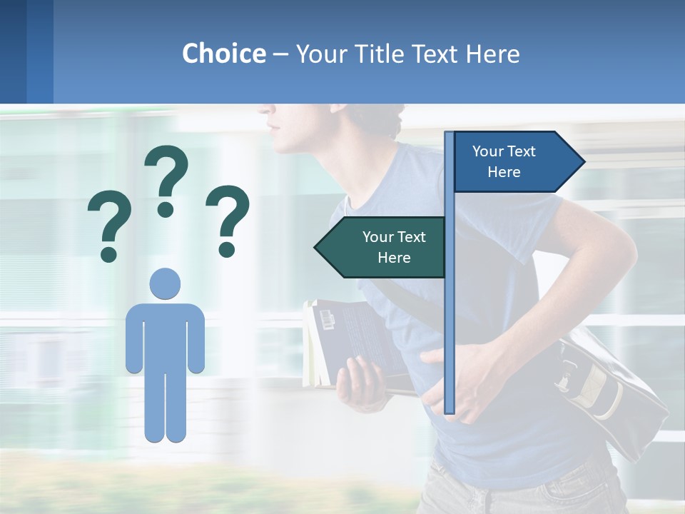 White Life Coastal PowerPoint Template