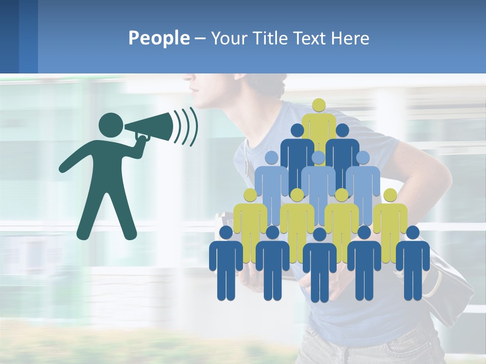 White Life Coastal PowerPoint Template