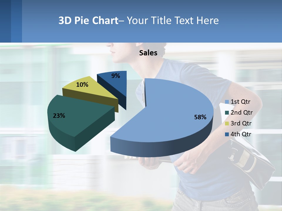 White Life Coastal PowerPoint Template