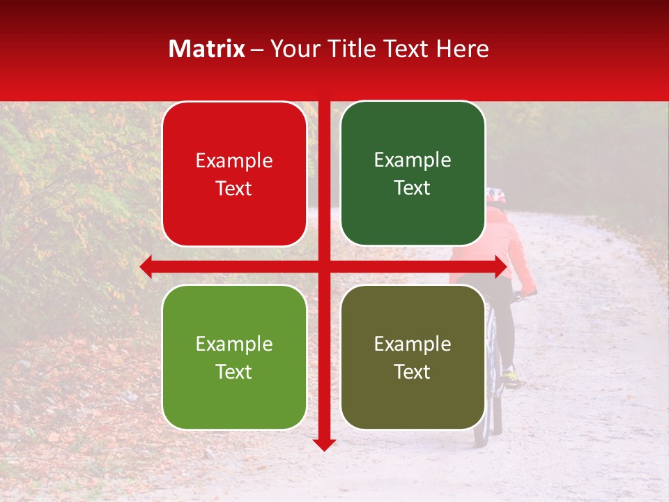 Peaceful Standing Pensioner PowerPoint Template