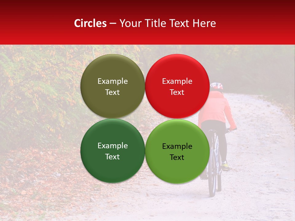 Peaceful Standing Pensioner PowerPoint Template