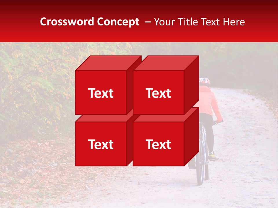 Peaceful Standing Pensioner PowerPoint Template