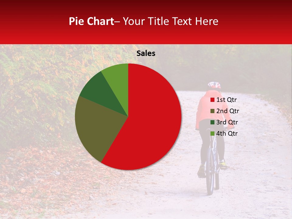 Peaceful Standing Pensioner PowerPoint Template