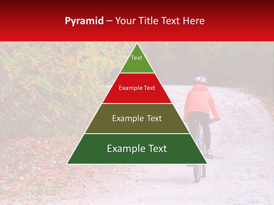 Peaceful Standing Pensioner PowerPoint Template